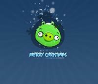 pic for Green Piggie Merry Christmas 1200x1024